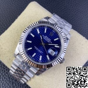 VS Factory Replica Rolex Datejust M126334-0031 Bright Blue Dial