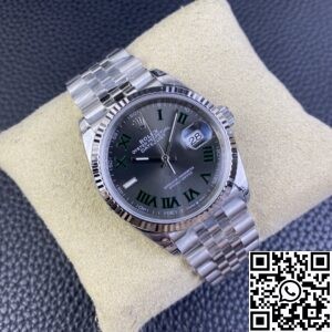 VS Factory Fake Rolex Datejust M126234-0045 Slate Gray Dial Size 36mm Watch