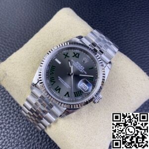 VS Factory Fake Rolex Datejust M126234-0045 Slate Gray Dial Size 36mm Watch