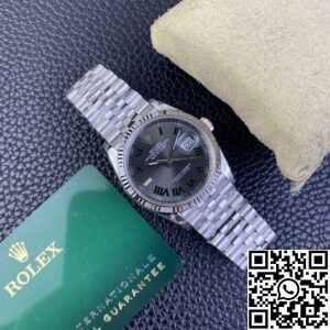 VS Factory Fake Rolex Datejust M126234-0045 Slate Gray Dial Size 36mm Watch