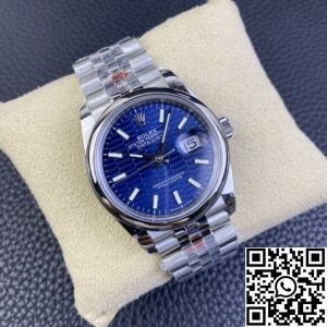 GM Factory Fake Rolex Datejust M126200-0021 Bright Blue Dial Size 36mm