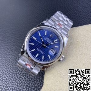 GM Factory Fake Rolex Datejust M126200-0021 Bright Blue Dial Size 36mm