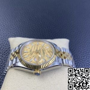 EW Factory Fake Rolex Datejust M126233-0037 Gold Watch