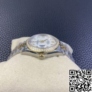 EW Factory Fake Rolex Datejust M278383RBR-0028 Gold Watch