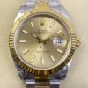 VS Factory Fake Rolex Datejust M126333-0009 Gold Watch