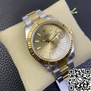 VS Factory Fake Rolex Datejust M126333-0009 Gold Watch