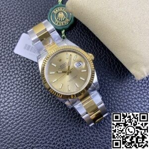 VS Factory Fake Rolex Datejust M126333-0009 Gold Watch