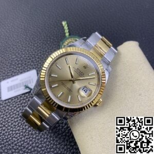 VS Factory Fake Rolex Datejust M126333-0009 Gold Watch