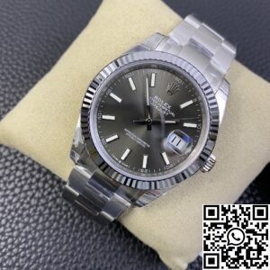 VS Factory Best Fake Rolex Datejust M126334-0013 Grey Dial