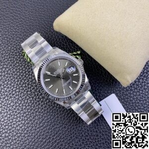 VS Factory Best Fake Rolex Datejust M126334-0013 Grey Dial