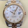EW Factory Fake Rolex Watch Datejust M126333-0018 Gold Watch