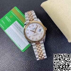 EW Factory Fake Rolex Watch Datejust M126333-0018 Gold Watch