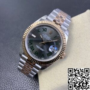 EW Factory Fake Rolex Watches Datejust M126331-0016 Rose Gold Watch