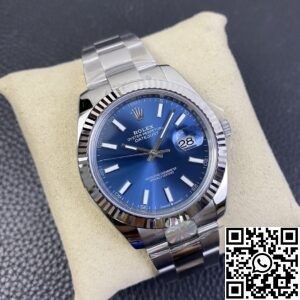 AR Factory Replica Rolex Datejust M126334-0001 Blue Dial Size 41mm Watch