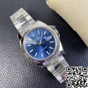 AR Factory Replica Rolex Datejust M126334-0001 Blue Dial Size 41mm Watch