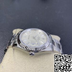 AR Factory Replica Rolex Datejust M126334-0003 Silver Dial Size 41mm Watch