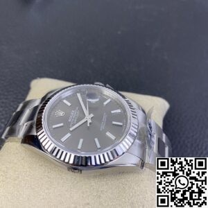 AR Factory Replicas Rolex Datejust M126334-0013 Grey Dial