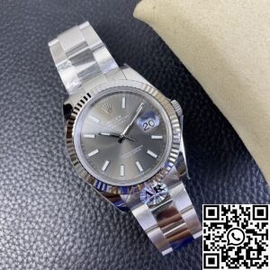 AR Factory Replicas Rolex Datejust M126334-0013 Grey Dial