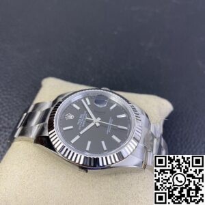 AR Factory Replicas Rolex Datejust M126334-0017 Black Dial