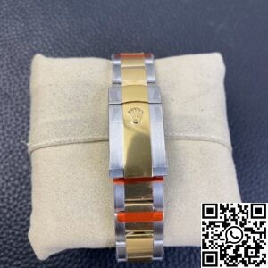 EW Factory Fake Rolex Datejust M126283RBR Gold Watch