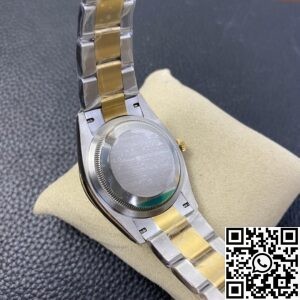 EW Factory Fake Rolexs Datejust M126283RBR-0012 Gold Watch