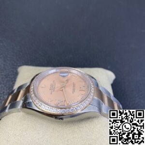 EW Factory Fake Rolex Datejust M126281RBR-0016 Rose Gold Watch
