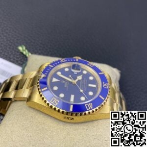 VS Factory Fake Rolex Submariner M126618LB-0002 Gold Watch