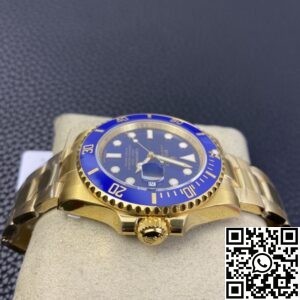 VS Factory Fake Rolex Submariner M126618LB-0002 Gold Watch