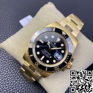 VS Factory Rolex Submariner Fake Watch 116618LN-97208 Gold Watch