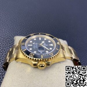 VS Factory Rolex Submariner Fake Watch 116618LN-97208 Gold Watch