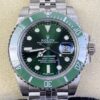 EW Factory Fake Rolex Watches Submariner 116610LN Green Dial