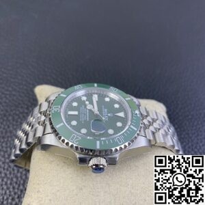 EW Factory Fake Rolex Watches Submariner 116610LN Green Dial