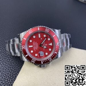 SW Custom Rolex Submariner 116610LN Red Dial Size 40mm Series