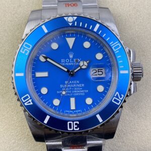 SW Custom Rolex Watches Submariner 116610LN Blue Dial