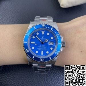 SW Custom Rolex Watches Submariner 116610LN Blue Dial