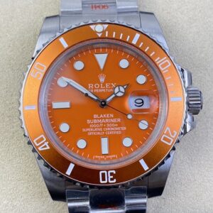 SW Custom Rolex Submariner 116610LN Orange Dial