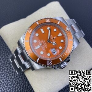SW Custom Rolex Submariner 116610LN Orange Dial