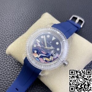 CH Custom Rolex Acrylic Transparent Submariner Watches.