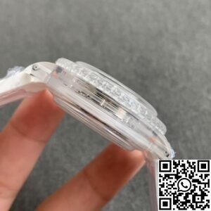 CH Custom Acrylic Clear Rolex Submariner Pink Dial Watches