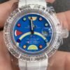 CH Custom Acrylic Clear Rolex Submariner Color Scale