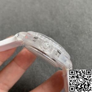 CH Custom Acrylic Clear Rolex Submariner Dark Green Dial