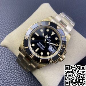 GM Factory Fake Rolex Submariner M126618LN-0002 Gold Watch