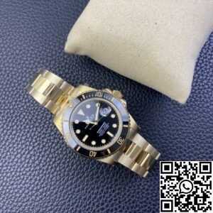 GM Factory Fake Rolex Submariner M126618LN-0002 Gold Watch