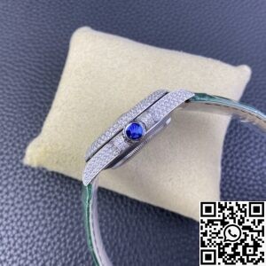 IPK Custom Diamond Set Rolex Submariner Green Dial