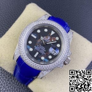 IPK Custom Diamond Set Rolex Submariner Koi Dial