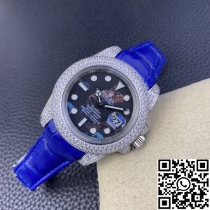 IPK Custom Diamond Set Rolex Submariner Koi Dial