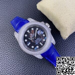 IPK Custom Diamond Set Rolex Submariner Koi Dial
