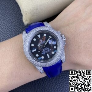 IPK Custom Diamond Set Rolex Submariner Koi Dial