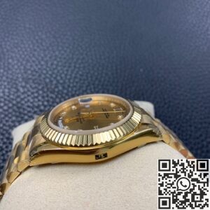 EW Factory Rolex Day Date 218238 Gold Watch