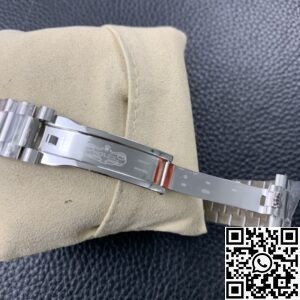 EW Factory Replica Rolex Day Date M228239-0002 Silver Ruled Dial